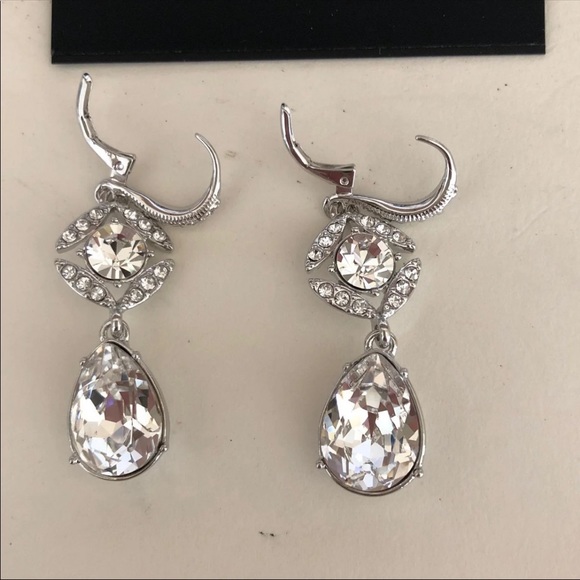 Givenchy Crystal double drop earrings - Picture 3 of 7